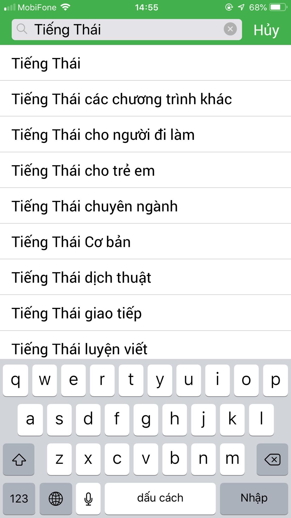 App Daykemtainha.vn tiếng Thái