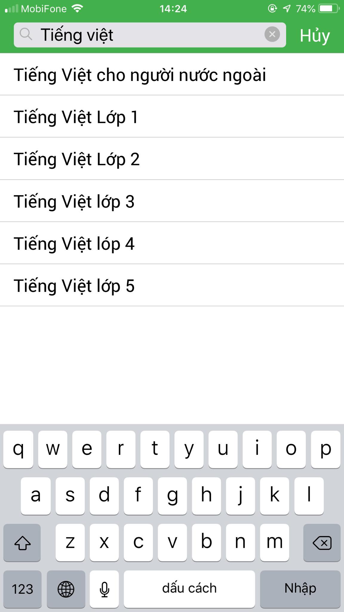 App Daykemtainha.vn tiếng Việt cho người nước ngoài