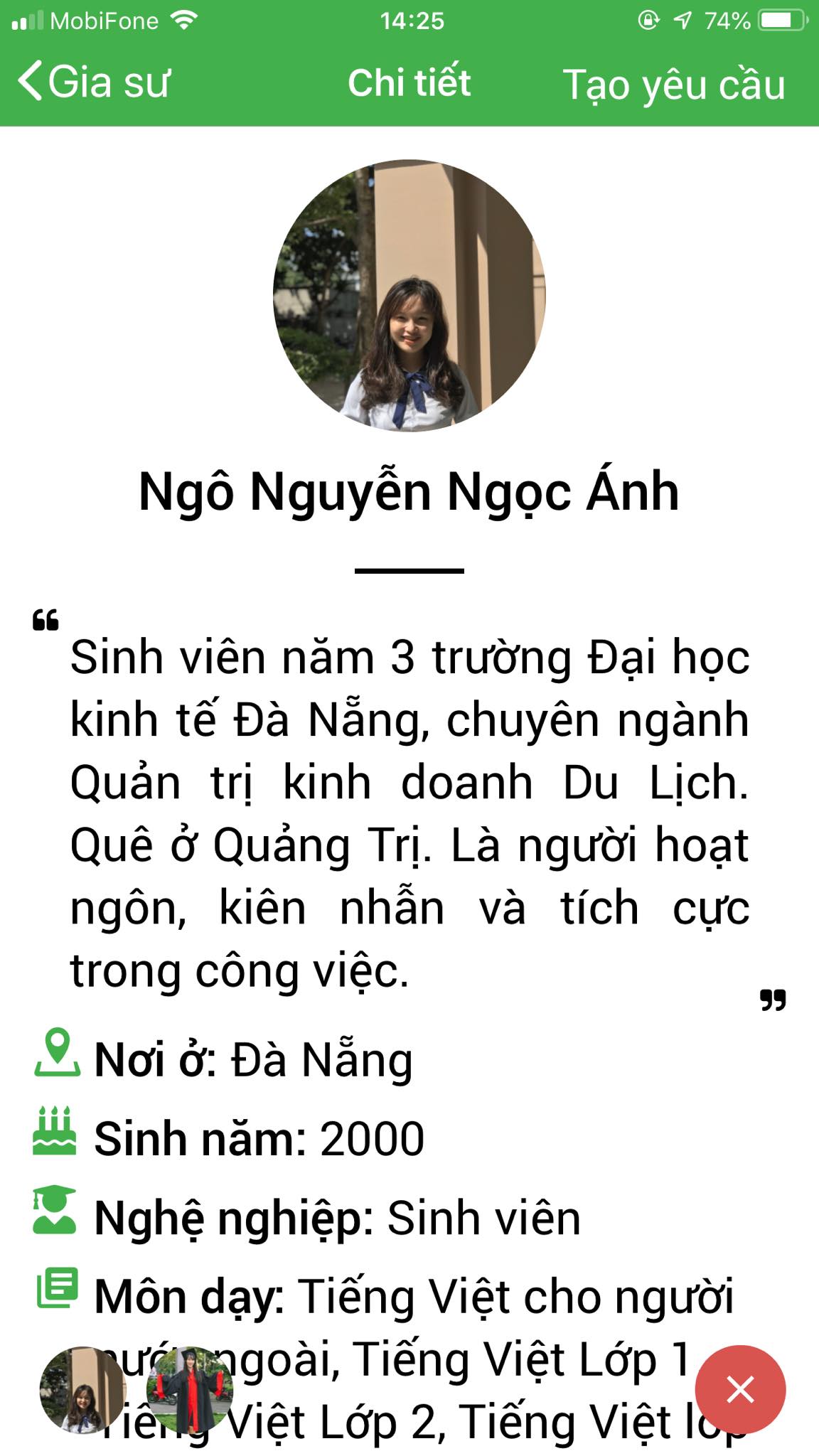 App Daykemtainha.vn tiếng Việt cho người nước ngoài