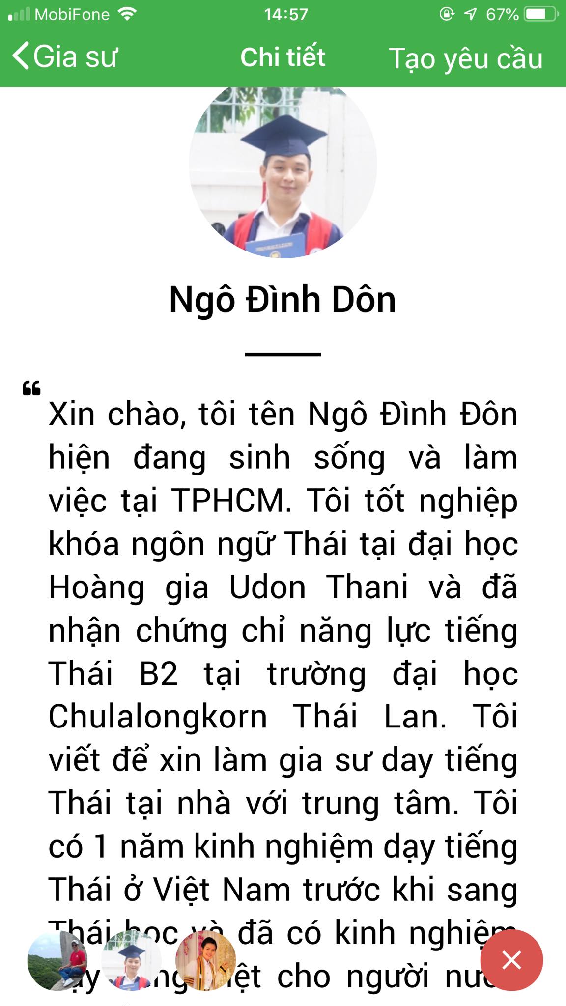 Gia sư tiếng Thái tại nhà Từ vựng tiếng Thái về gia đình